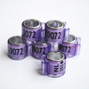 Op maat gemaakte milieuvriendelijke Birdstory merk racing duivenringen speciaal type, gemaakt in <span class=keywords><strong>China</strong></span>, van plastic en aluminium voor vogeltoepassingen - Product Image 3