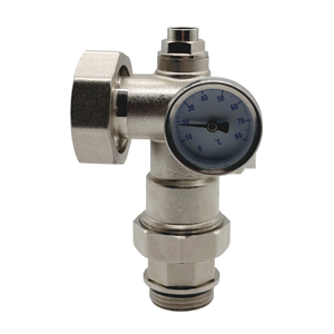 Valvola Termostatica per Collettore di <span class=keywords><strong>Riscaldamento</strong></span> <span class=keywords><strong>a</strong></span> <span class=keywords><strong>Pavimento</strong></span> in Ottone OEM ODM, Valvola di Controllo della Temperatura dell'Acqua - Product Image 1