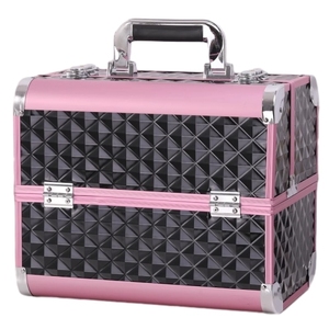 C Nail Tattoo <span class=keywords><strong>kit</strong></span> holder Manucurist makeup box Cosmetic Organizer Storage Case - Product Image 1
