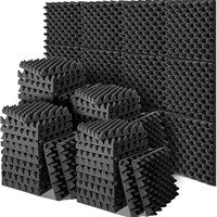 Paneles Autoadhesivos Absorbentes de Sonido, Súper Reductores de Ruido para Paredes, Uso Doméstico, KTV, con Instalación con Pegamento