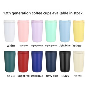 DF <b>Coffee</b> Cup High Appearance Level 304 Stainless Steel Vacuum Insulated Water Cup Portable Car <b>Mug</b> - Product Image 3