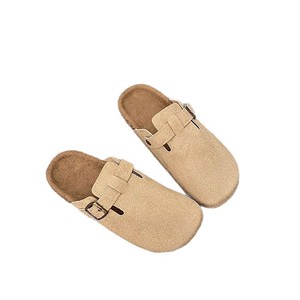 Bocken 2025, zapatillas de media punta para mujer, Primavera Verano, nuevo estilo, sandalias de plataforma francesa, ropa exterior, zuecos y mulas para otoño - Product Image 5