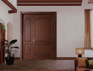 Madera dura Tropical semi sólido <span class=keywords><strong>de</strong></span> madera contrachapada <span class=keywords><strong>de</strong></span> madera original <span class=keywords><strong>de</strong></span> uno y medio puertas <span class=keywords><strong>de</strong></span> entrada <span class=keywords><strong>de</strong></span> África <span class=keywords><strong>la</strong></span> puerta del apartamento <span class=keywords><strong>de</strong></span> los precios <span class=keywords><strong>de</strong></span> los - Product Image 6