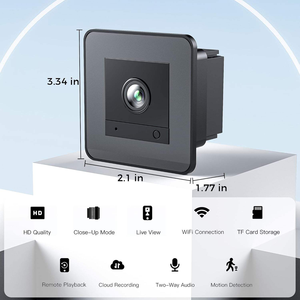 Mini-caméras de sécurité OiKay P2P, caméra de surveillance 2K HD avec vision nocturne PIR, caméra intelligente pour <span class=keywords><strong>nounou</strong></span>, animaux de compagnie, bébé, pour usage domestique en intérieur - Product Image 5