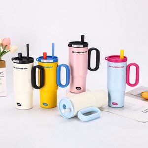 Thermos à vide Bounce 730 ml, tasse isotherme 960 ml, bouteille d'eau isolée portable en acier inoxydable 316, gourde isotherme avec poignée - Product Image 5