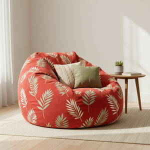 100% Waterproof Modern Chinese Design Beach Polyester Fabric Custom Printed <strong>Bean</strong> <strong>Bags</strong> Chair Cover Without <strong>Beans</strong> - Product Image 5