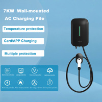 Station de recharge pour véhicules électriques de haute qualité à bas prix 32A 7kW Utilisation domestique Type 1 Type 2 GBT Chargeur Tesla