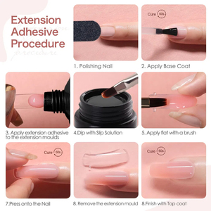 Extensiones de Uñas No Tóxicas, Veganas, Ecológicas, Gel Constructor, Esmalte de Gel UV - Product Image 2