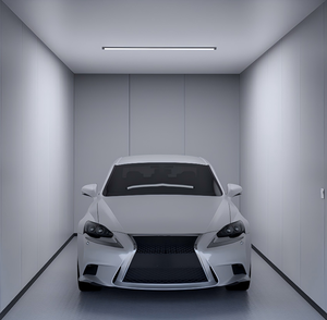 China Modular Garage Storage 2 Cars Steel Structure Sandwich Panel Sliding Door Customized Size Toilet Use Modern Design Hot - Product Image 6