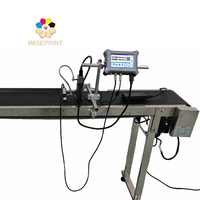 Impresora de Inyección de Tinta Continua en Línea Wiseprint 4.3P TIJ, Pantalla Táctil de Alta Definición CM-WP09, Máquina de Codificación en Línea para Materiales Flexibles