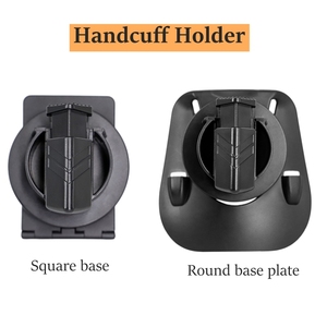 Heavy Duty Quick Release Handcuff Holster Waist Belt Pouch <strong>Set</strong> Manufacturer Tactical Handcuff Holder - Product Image 1