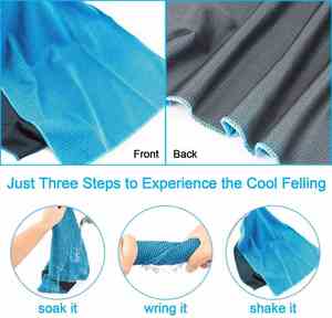Premium Custom Microfiber <b>Towel</b> for Sports Cooling Quick-Dry Gym Workout Outdoor Logo Promotional <b>Cheap</b> Christmas Gift - Product Image 5