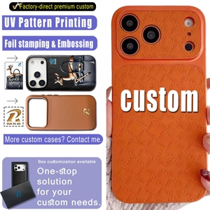 Gestikte schokbestendige iPhone-hoes met aangepast logo - Product Image 1
