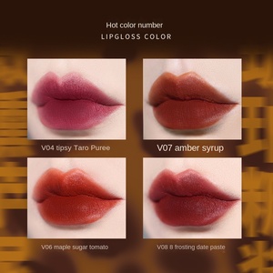 Joocyee Brillo Labial Fermentado con Color, Esmalte Labial Efecto Lodo, Acabado Mate Espejo Ámbar, Suave y Luminoso, Suero Labial - Product Image 3