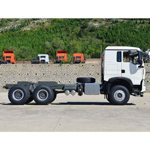 Camión Chasis Sinotruk Howo Serie TX 6X4 de China, Motor Potente de 400 Hp, Euro 5, 20 Toneladas - Product Image 4