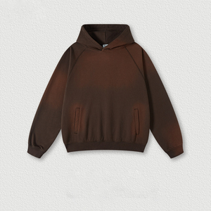 Fabricante de Ropa Urbana H5424, Sudaderas Personalizadas de 445 Gramos con Mangas Raglán, Lavado Ácido Vintage, Sudaderas para Hombre - Product Image 6