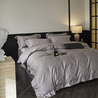 Parure de draps de luxe en Tencel Lenzing, taille King, ensemble de literie de luxe, housse de couette en Tencel