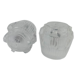 Poignées de robinet en acrylique transparent à visser pour lavabo de salle de bain, pour Phoenix - Product Image 2