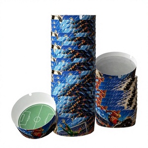 <span class=keywords><strong>Cendrier</strong></span> jetable en papier à thème sportif de marque HENGSU, absorption rapide des cendres sans fumée, pour bar (vente en gros) - Product Image 1