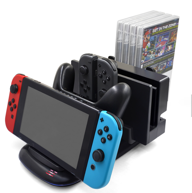2025 Accessories for  Nintendo Switch Charger Station Fast Charging Dock for Switch Console and Joy-Cons Portable Design