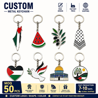 Llaveros Personalizados de Palestina Libre del Fabricante, Llavero con Bandera de Palestina, Sandía, Cultura del Olivo, Souvenir