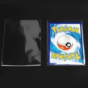 Pochettes transparentes en plastique sans fermeture pour cartes |   PP Premium pour cartes de sport et de collection, épaisseur 0,1 mm, taille 3 pouces - Product Image 4