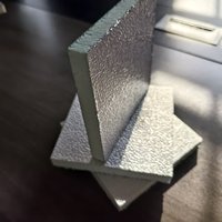 Panneau sandwich pour conduits HVAC, double face, en aluminium et polyuréthane, résistant au feu, écologique, pour extérieur