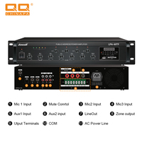 QQCHINAPA LPA-100TF Amplificateur de puissance de diffusion pour PA 70V/100V Tension constante & 4-16Ω