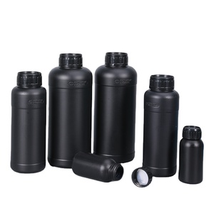 Dày nhựa fluorinated chai hóa chất dung môi hữu cơ container với nắp vặn niêm phong có thể customizee - Product Image 1
