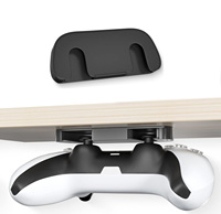 Support de bureau pour manette de jeu PlayStation 5 4 PS5 PS4, support de rangement, support sous le bureau, support de suspension
