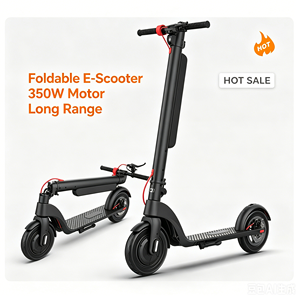 Monopattino Elettrico Pieghevole in Alluminio da 10 Pollici, 350W, 36V, Impermeabile, Motore Potente, per Adulti, Modello X8, Disponibile in Magazzino UE <span class=keywords><strong>e</strong></span> USA - Product Image 1