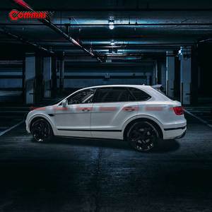 สเกิร์ตข้างคาร์บอนไฟเบอร์แท้ สำหรับ Bentley Bentayga ปี 2015 รุ่นลิมิเต็ดอิดิชั่น อุปกรณ์ตกแต่งรถยนต์ - Product Image 6