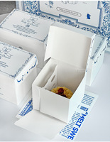 Boîtes à gâteaux de haute qualité, boîtes pour gâteaux et cupcakes, donuts, conception personnalisée, emballage de boîtes à cupcakes