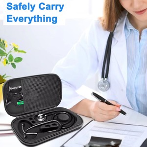Stéthoscope médical EVA mallette de rangement docteur infirmière accessoires sac <span class=keywords><strong>à</strong></span> coque rigide transportant des outils d'<span class=keywords><strong>urgence</strong></span> portables trousse de premiers soins - Product Image 6