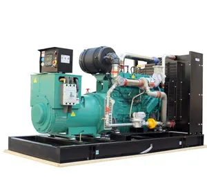 Powered by CUMMINS 40kw 50kva CHP nồi hơi gỗ chip Pallet trấu SINH KHỐI gasifier Máy phát điện khí