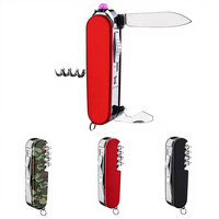 Briquet électrique USB rechargeable Lovisle Tech, coupe-vent, allumage latéral, avec couteau grattoir à barre de pression, idéal pour cadeaux promotionnels classiques