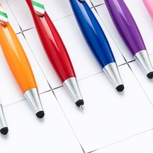 Custom <b>Mophead</b> Ballpoint Pen, Plush Hair, Colorful Click Pen for Students, Office & School, Promotional Gift - Product Image 3