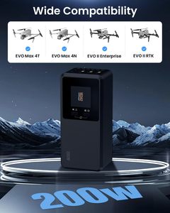Kit de charge rapide pour hub de charge de batterie de la série <span class=keywords><strong>Enterprise</strong></span> 200W <span class=keywords><strong>EVO</strong></span> Max/2 <span class=keywords><strong>II</strong></span> pour drones Autel <span class=keywords><strong>EVO</strong></span> Max 4T/4N/<span class=keywords><strong>II</strong></span> <span class=keywords><strong>Enterprise</strong></span>/<span class=keywords><strong>II</strong></span> RTK - Product Image 5