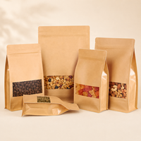 Sac à bandoulière avec fermeture éclair dorée, petit, refermable, résistant, pour collations, grains de café, épices, prix d'usine en stock