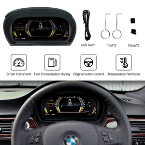 Afficheur numérique du tableau de bord E90/E91/E92/E93, compteur de vitesse, <span class=keywords><strong>Apple</strong></span> CarPlay sans fil, <span class=keywords><strong>Android</strong></span> Auto pour BMW Série 3 - Product Image 4