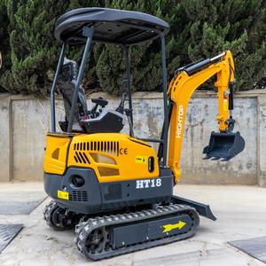 Mini-excavatrice à chenilles à prix avantageux, 1 tonne, 2 tonnes, mini-excavatrice compacte, Hightop HT18 HT20 <span class=keywords><strong>PRO</strong></span> Mini Pelle - Product Image 1