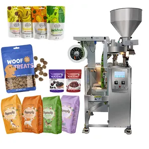 Small Pouch Cookie Packaging Machine Fruit Dry Food Snack Packaging Machine Pet Dog Food Dried Prune Mylar Bag Packaging Machine