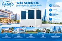 Refroidisseur modulaire à air Midea Aqua Thermal Série Low GWP R32, pompe à chaleur air-eau, 75-180 kW, refroidissement par air, pour système CVC commercial