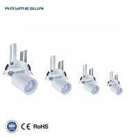 Leimai – Projecteurs LED encastrés orientables et extensibles en aluminium, 25W, très populaires en Afrique