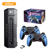 X2 Blue Stick 4K 3D HD Retro TV-Spielkonsole Kabelloser Controller 64GB Speicher Multiplayer 30001-40000 Spiele Kindergeschenk Aigame S905
