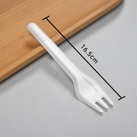 Ustensiles en bagasse de canne à sucre écologiques en gros, fourchettes, couteaux et cuillères jetables biodégradables pour la restauration, logo OEM