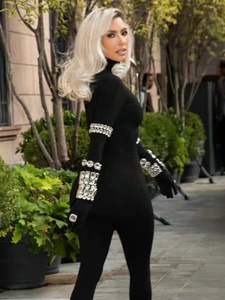 Vêtements pour femmes JB2240 <span class=keywords><strong>classe</strong></span> de haute qualité combinaison en cristal combinaisons pour femmes avec strass pour femmes combinaisons pour femmes - Product Image 2