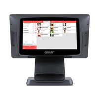 Sistema POS de Doble Pantalla Personalizado, Core I5, Windows, Terminal Punto de Venta Táctil de 15.6'' con Pantalla para el Cliente