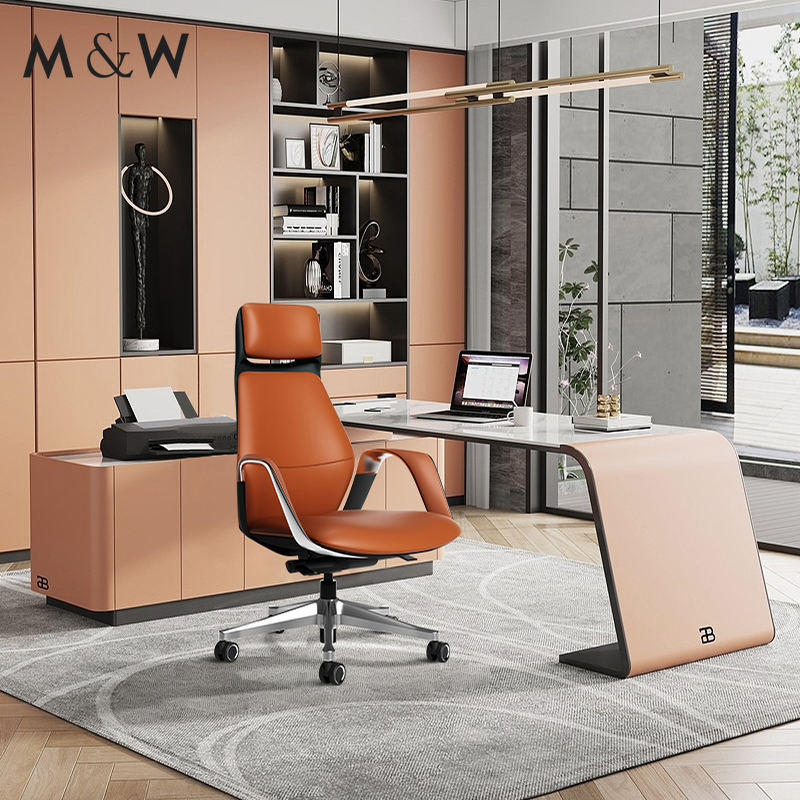 M&W Luxury Adjustable Office Customer Chair Metal Without Wheel ...