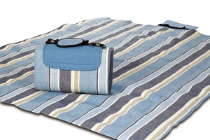 Outdoor 100% Acrylic Portable Camping <strong>Picnic</strong> Mats 4 Persons EPE Waterproof <strong>Picnic</strong> Blanket Fleece <strong>Rug</strong> for Hiking,Beach,Fishing - Product Image 2